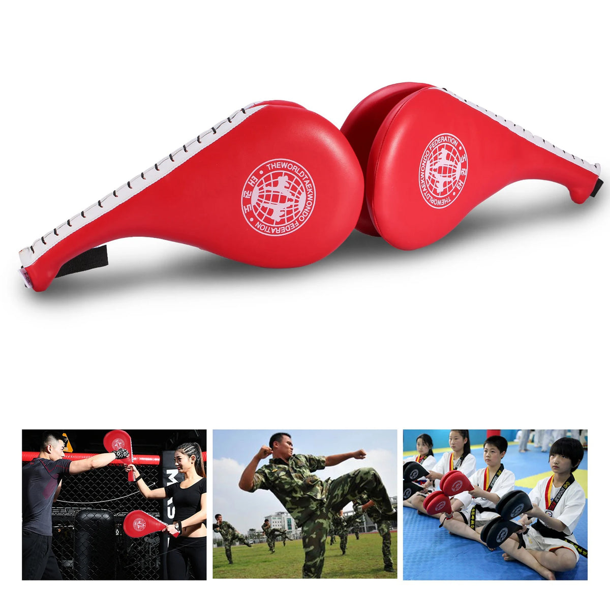 Boxing Pad Double Training Target Tae Kwon Do Karate Kickboxing Training Taekwondo Training Strike Pad
