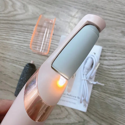 Cordless Rechargeable Electric Callus Remover, Foot File for Dry Coarse Skin Removal on Heels, for Women & Men