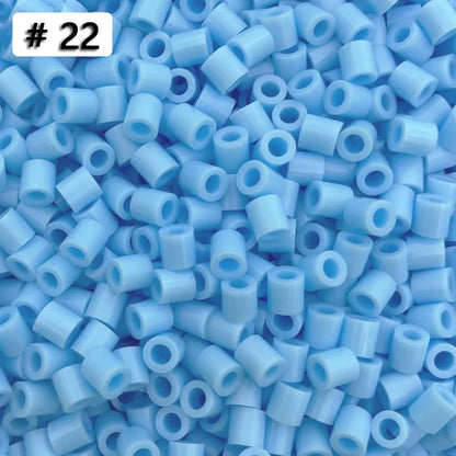 5MM 1000PCs Pixel Puzzle Iron Beads for kids Perler Hama Beads Diy High Quality Handmade Gift toy Fuse Beads