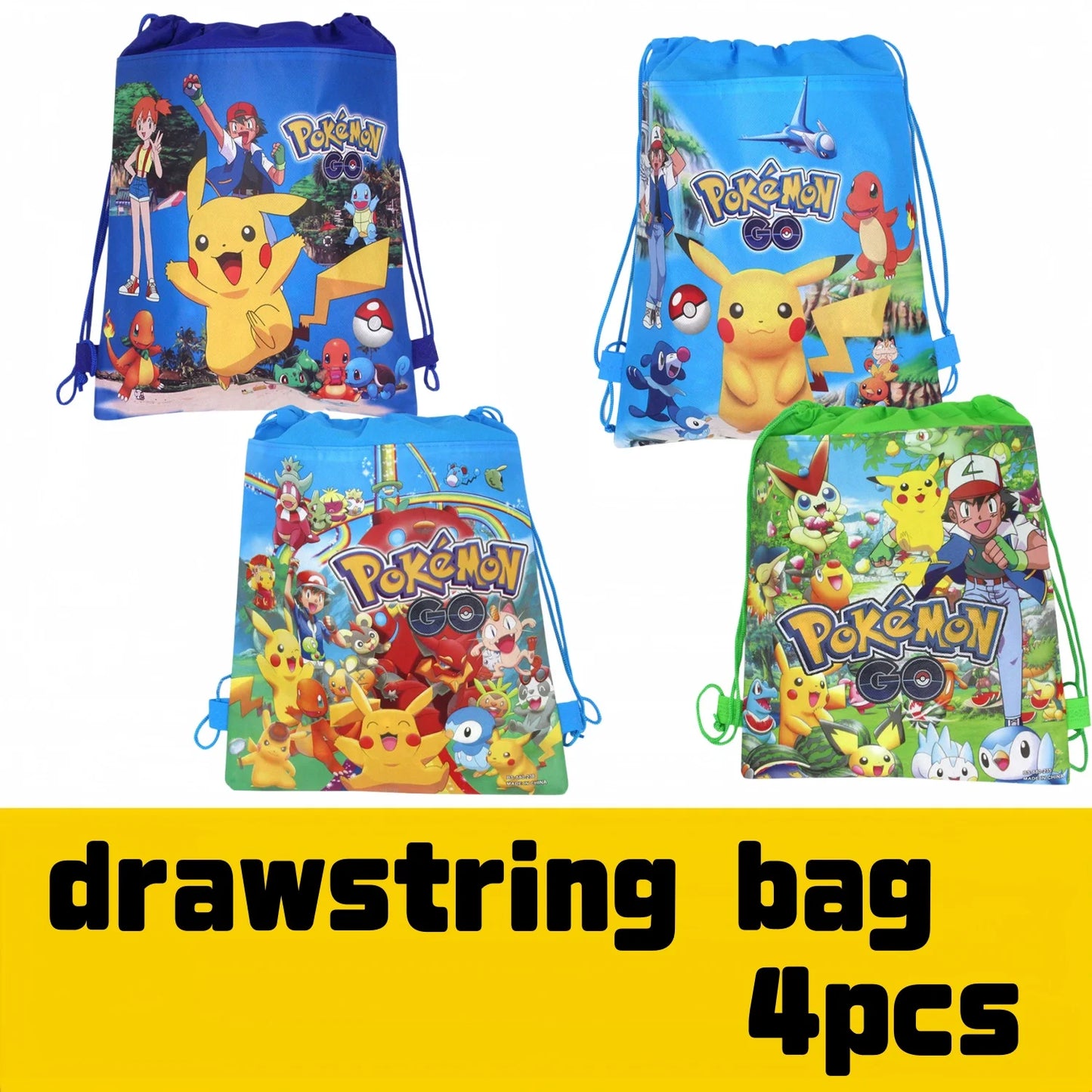Decoration Pokemon Birthday Party Hats Pikachu Disposable Tableware Tablecloth Cup Plate Napkin Baby Shower Party Favors Pokemon