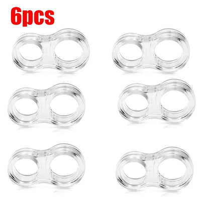 1-20pcs PVC Transparent Door Stopper Anti-Collision Door Handle Shockproof Pad Walls Furniture Protective Door Stops