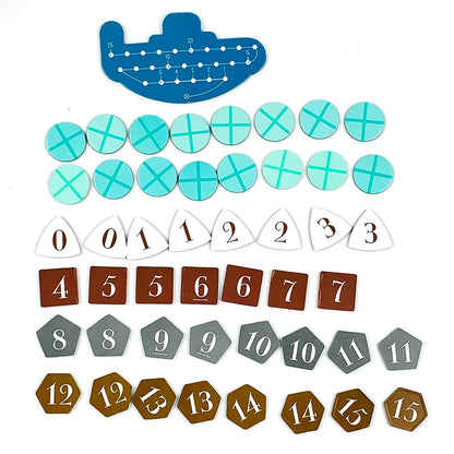 Card Game  Home Entertainment Kids Party Board Game Undersea Treasure Hunt Strategy Board Game, Halloween and Christmas Gifts