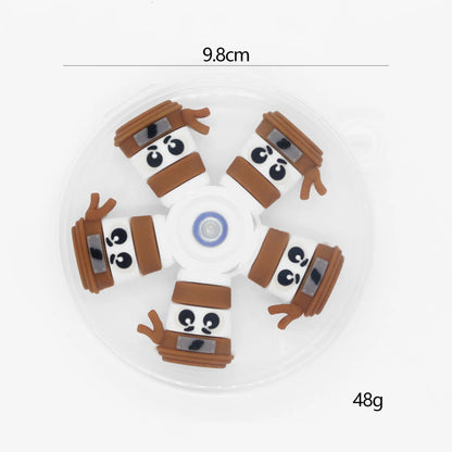 Italian Brainrot Tung Deformed Fidget Spinner Chain Toy Antistress Hand Spinner Vent Toy Adult Stress Relief Fidget Sensory Gyro