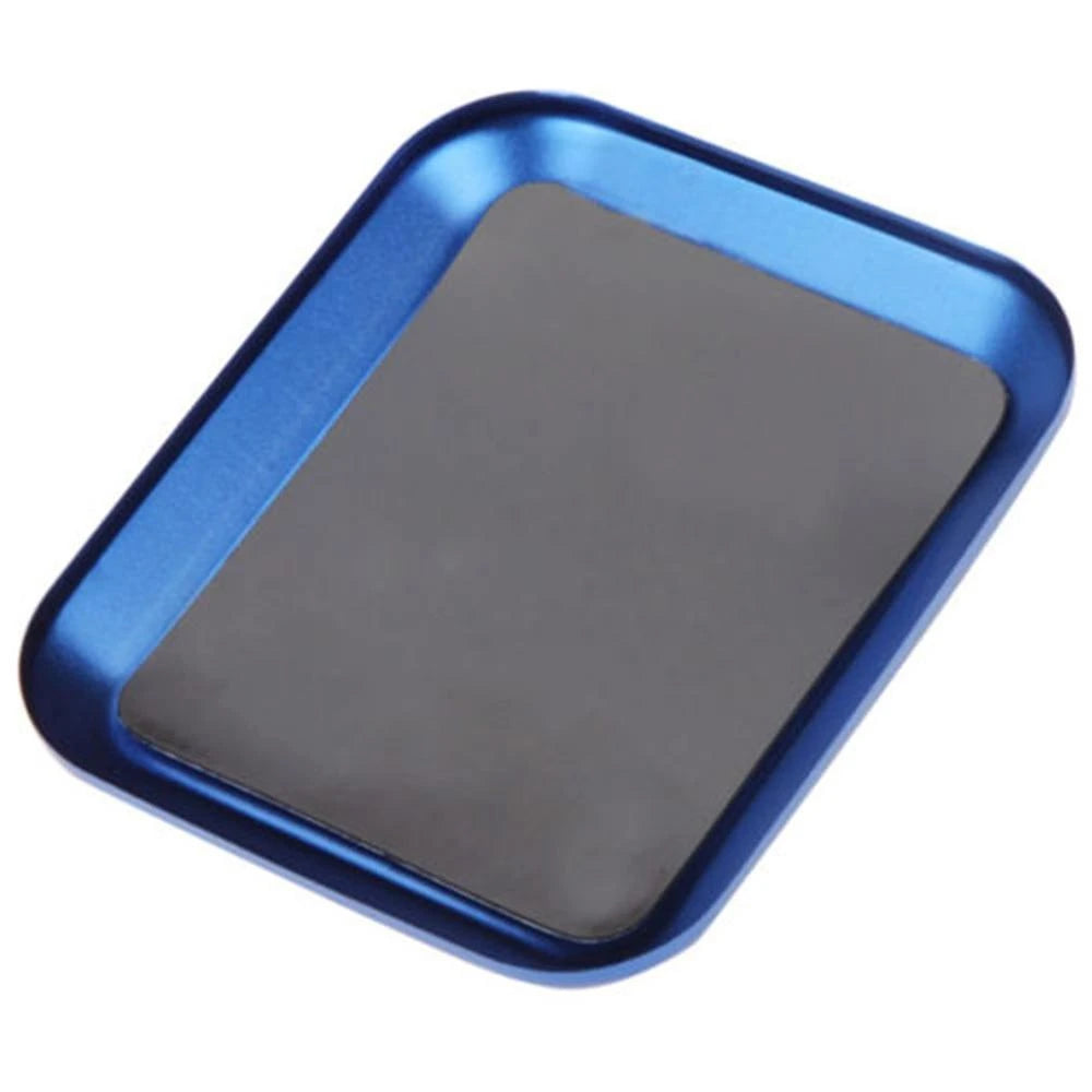 Aluminium Alloy Magnetic Screw Tray Plate RC Repair Tool for Airplane Car Boat Crawler Axial SCX10 D90 D110 Model