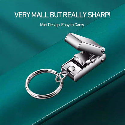 Collapsible Nail Clipper Set - Portable Stainless Steel Nail Scissors & Cutter for Travel Manicure Tools