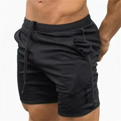 Summer Sports Shorts Men Fitness Sweatpants Bodybuilding Short Pants Mens Gym Quick Dry Brand Jogging Mesh Basketball Men Shorts