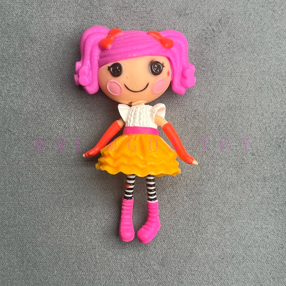 Original 8-10cm Can Choose Lalaloopsy Little Sister and Pet Dolls PVC Girls' Holiday Gift Collection Pvc Toys