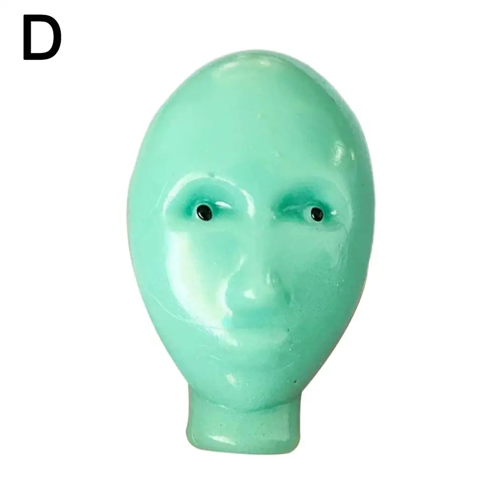 Alien Stress Relief Squeezing Acne Homemade Pinching Toy Super Soft Silicone Abstract Cartoon Reusable Release Rebound Toy
