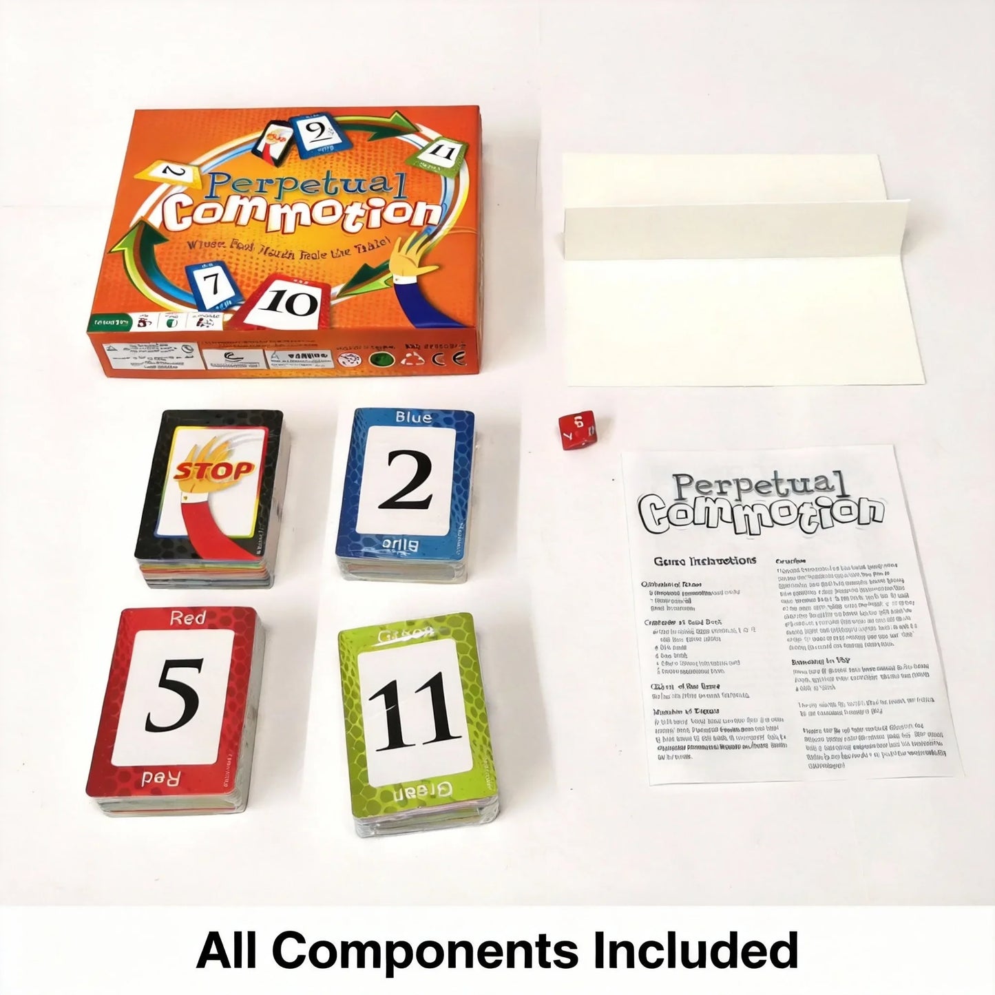 Fast-Paced Card Game - Color Number Matching Family Game for 2-6 Players Ages 8+, Exciting Game Night Entertainment