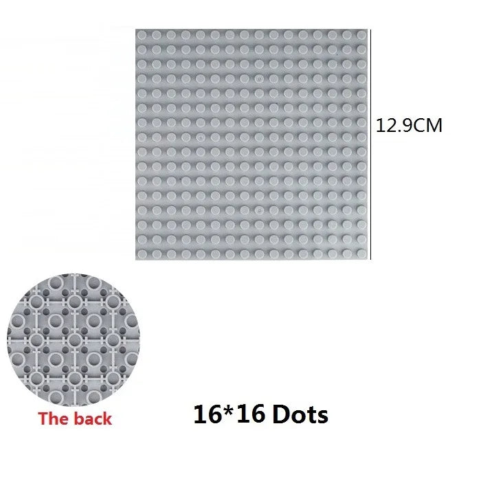 Classic Base Plates Plastic Bricks Double-sided 16*32 32X32 Dots City Blocks Baseplate DIY Parts Board Toys Kids Gift