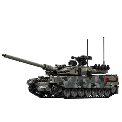 World War 2 WW2 Army Military Soldiers SWAT Half Tracked Armor Vehicle Trailer Assemble Building Blocks Bricks Children's Toys