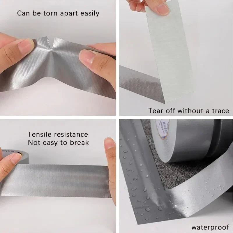 Beechip Super Sticky Cloth Duct Tape Carpet Binding Floor Waterproof Heavy Duty Industrial Adhesive Tape Repair Bundles
