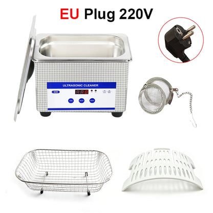Ultrasonic Cleaner Ultrasound Glasses Cleaning Machine 40KHZ High Frequency Ultrasonic Bath for Glasses Jewelry Washing Machine
