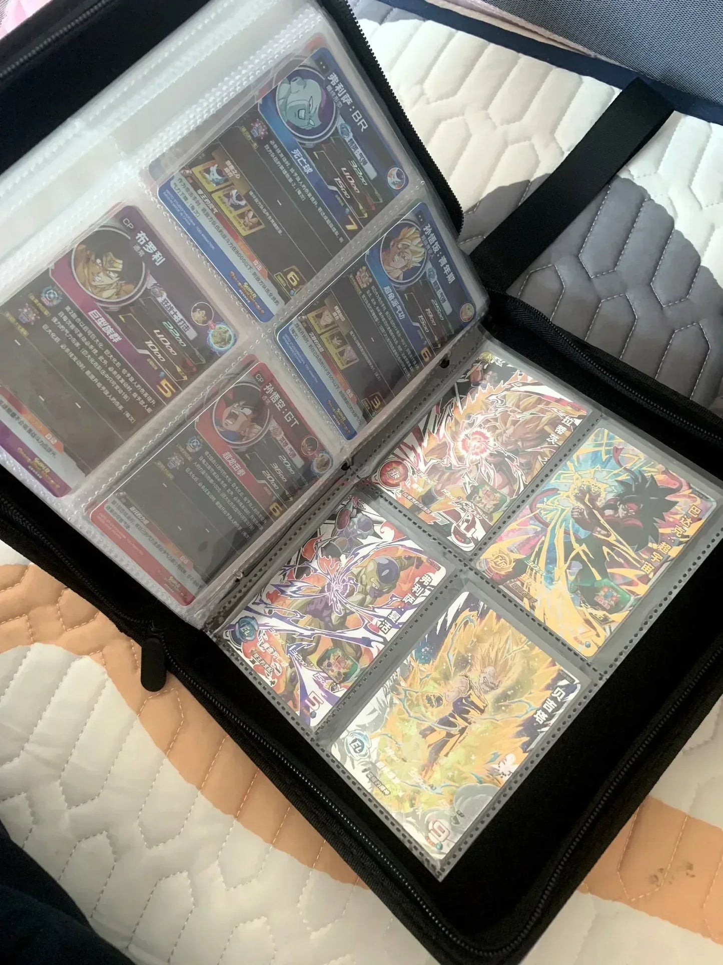 400pcs/900pcs Anime Dragon Ball Card Album Book Collection Card Storage Folder Hold Vegeta Iv Game Cards Binder Holder Kids Gift
