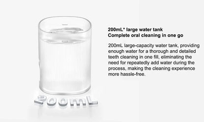 2025 New MIJIA Portable Oral Irrigator 2 Dental Teeth Whitening Flosser bucal tooth Cleaner vibration waterpulse Water Thread