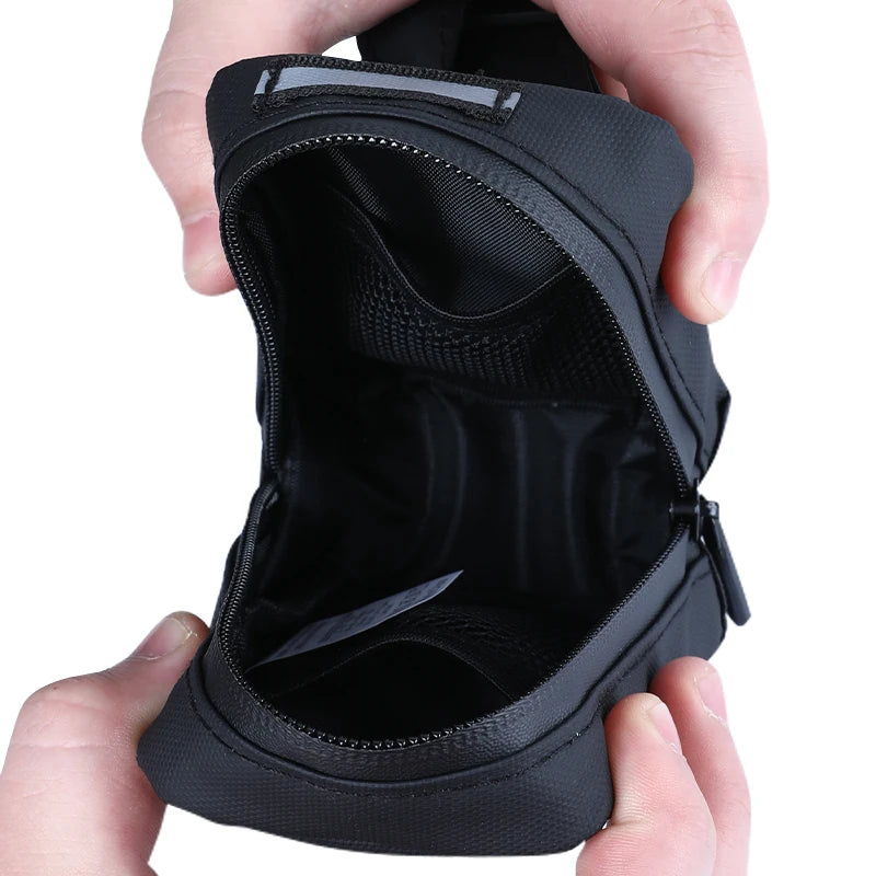 ESLNF Bike Saddle Bag Rainproof Mountain Road Bicycle Tail Bag Bike Under Seat Pack Cycling Tools Bag