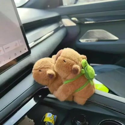 Capybara Fox Plush Wristband, Soft Animal Doll Toy, Cute Christmas Gift for Kids