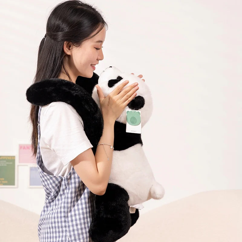 30-65cmKawaii High Quality Forest Animal Plush Doll Pillow Soft Long-arm Raccoon Dinosaur Sloth Panda Koala Plush Toy Home Decor
