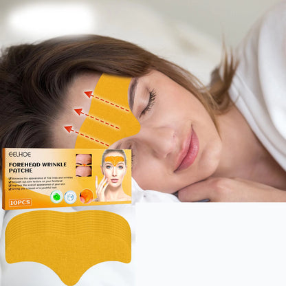 Forehead Wrinkle Patch Reduce Fine Lines Firming Smoothing Tighten Forehead Collagen Gel Patch Skin Care Stickers for Women