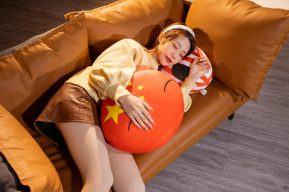 10/30/40cm Polandball Plush Doll Countryball Country Ball Toy Plush Pendant Stuffed Doll Christmas Children Gift