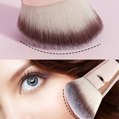 4pcs Basic Makeup Brushes Set With Box Dual-ended Foundations Powder Blush Details for Eyeshadow Brushes Beginner Travel
