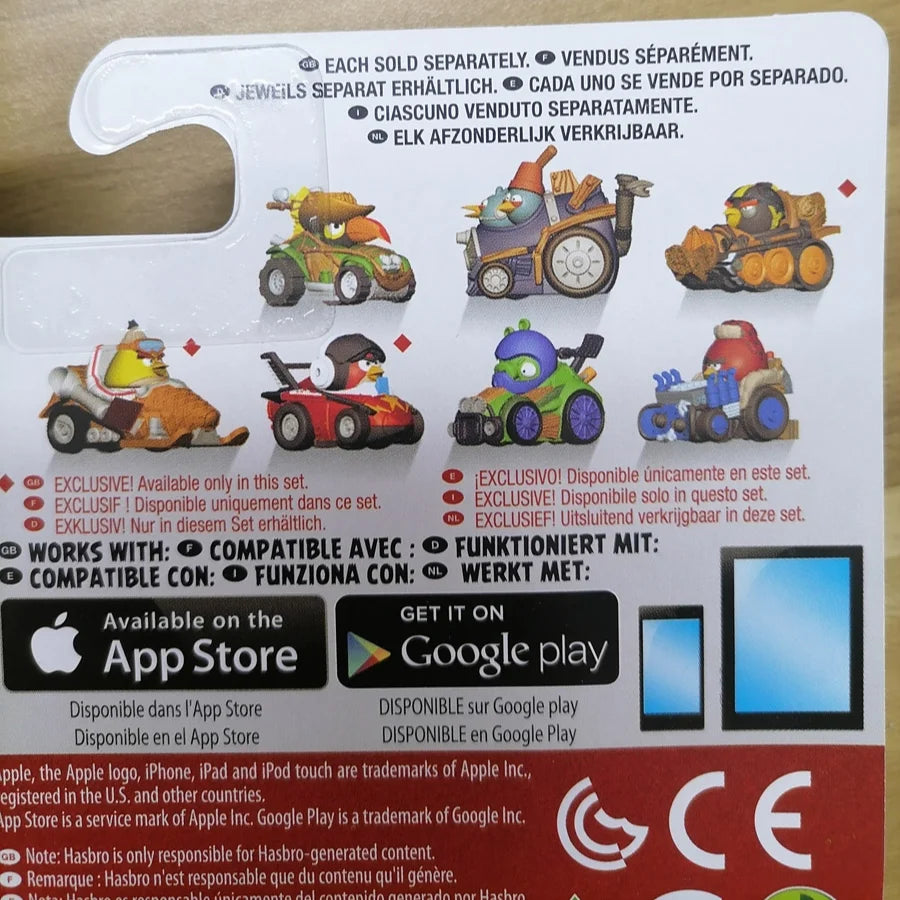 Angry Bird Karts Action Figure Telepods Retoy Figures Angrybirds Go Games Doll Toys for Kids Collectible Table Ornaments