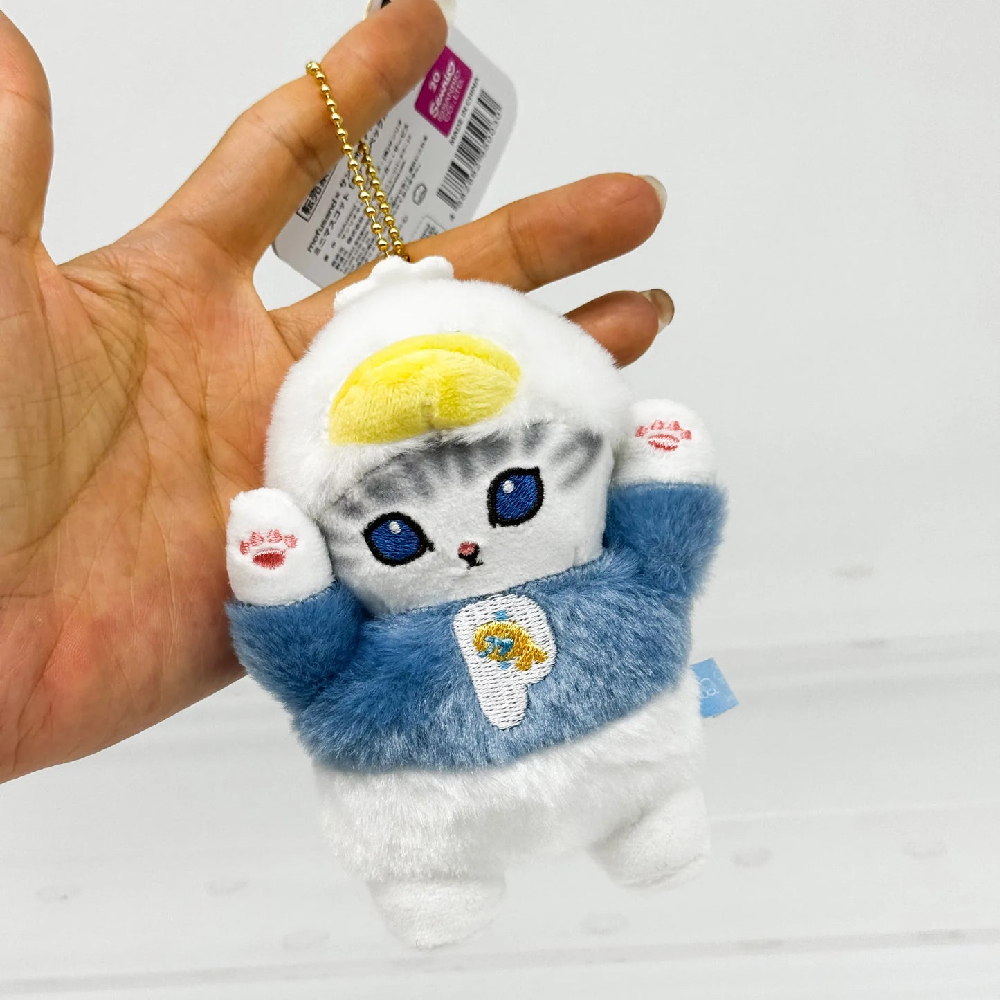 Anime Shark Cat Co Branded Cross-dress Kuromi Hello Kitty Cinnamoroll Plush Toys Collect Decoration Pendant Gift
