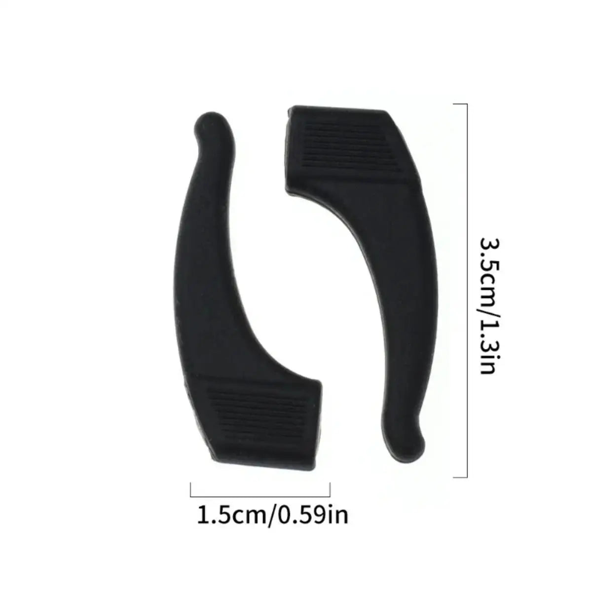 10/20pcs Anti-slip Silicone Ear Grip Glasses Eyeglasses Leg Ear Hook Stopper Bracket Fastener Accessories Eyewear Holder Temple