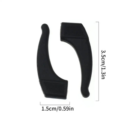 10/20pcs Anti-slip Silicone Ear Grip Glasses Eyeglasses Leg Ear Hook Stopper Bracket Fastener Accessories Eyewear Holder Temple
