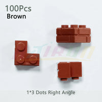 Brown 100Pcs 3