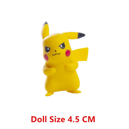 Pokemon Anime Figure Pikachu Sun Elf Eevee Gengar Monstruo De Bolsillo Cartoons Figure Model Action Toy Kids Gift Buy in bulk