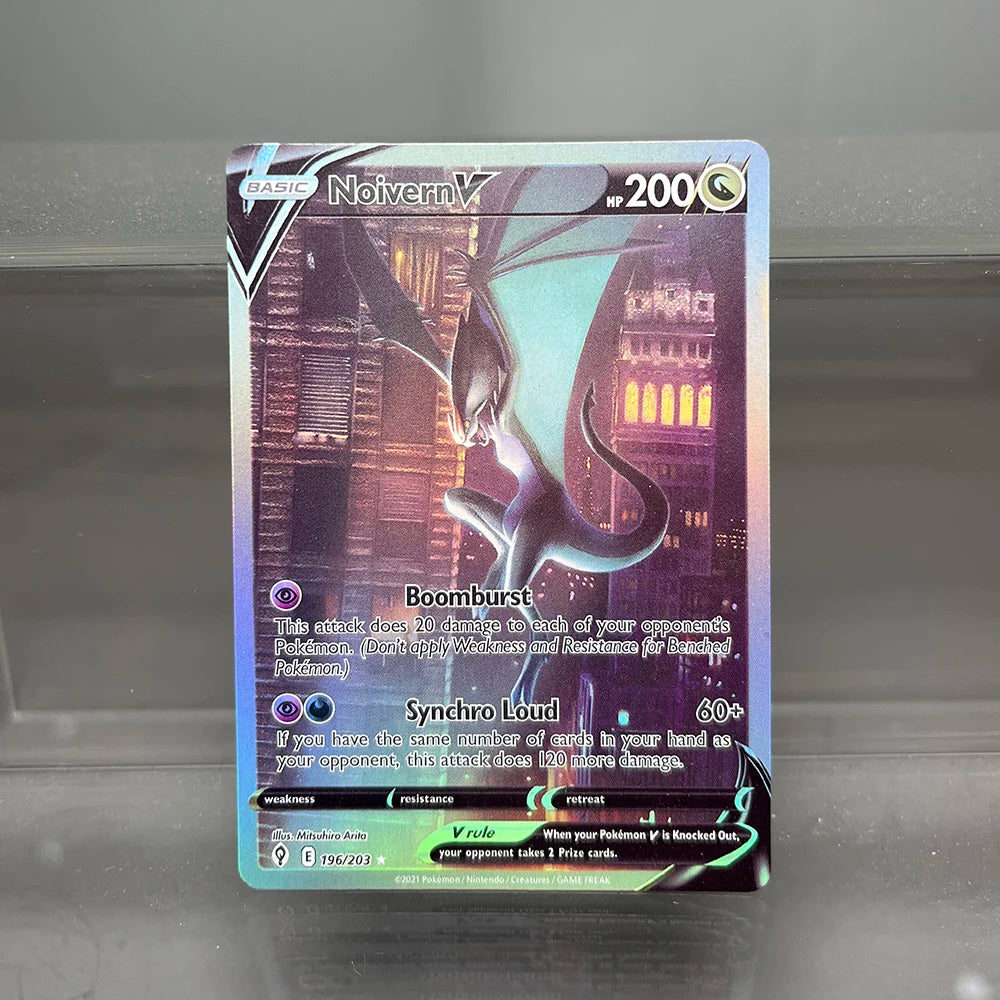 PKM Proxy Cards Classic Mew Vmax Charizard Vstar Cards Collection PTCG Celebi V Fusion Strike Foil Card
