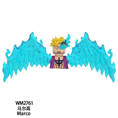 40 Style Anime One Piece WM6189 WM6188 Japanese Cartoon Series Character Figure Action Doll Model Children's Toy Gift