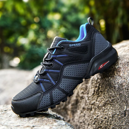 Cycling Shoes Men's Shoes Lockless Bicycle Sports Shoes Outdoor Mountain Off-road Lightweight Non-Slip Wear-Resistant Shoes39-47