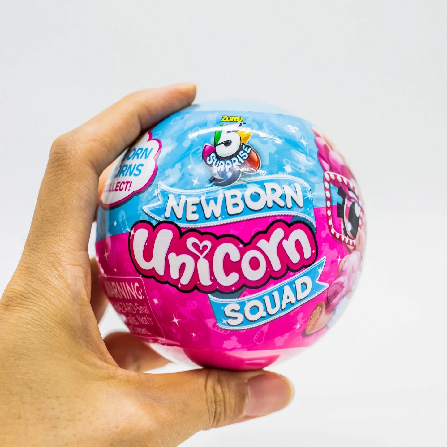 5x Surprise Ball Unicorn Monster Trucks Blind Box Doll Gifts Toy Model Anime Figures Collect Ornaments