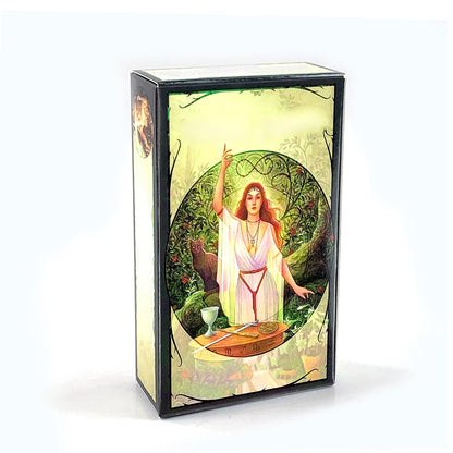 Tarot Cards A 78pcs Deck Oracle English Visions Prediction Divination Edition Borad Games, Holidays Game Family Gathering Games