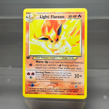 Neo Destiny Charizard PTCG Single Collection Card 1st Edition 1996 Tyranitar Gengar Card PKM Proxy Cards Toys Gifts