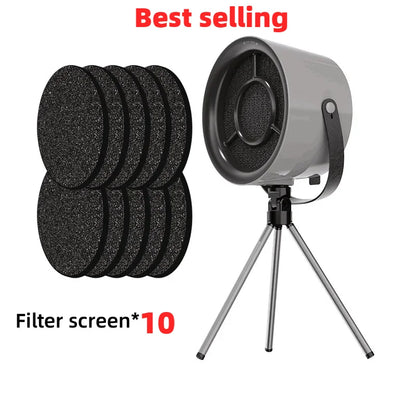 2025 New Portable Exhaust Fan Small Kitchen Hood Extractor Barbecue USB Supply Desktop Range Hoods Mini Suction Cooker Hood