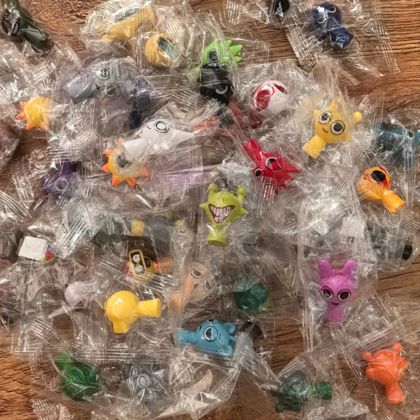 48pcs/Set Mini 3-5cm Sprunki Action Figure Toy Cartoon Movie Sprunki Wenda Model Doll Figurines Kids Gift