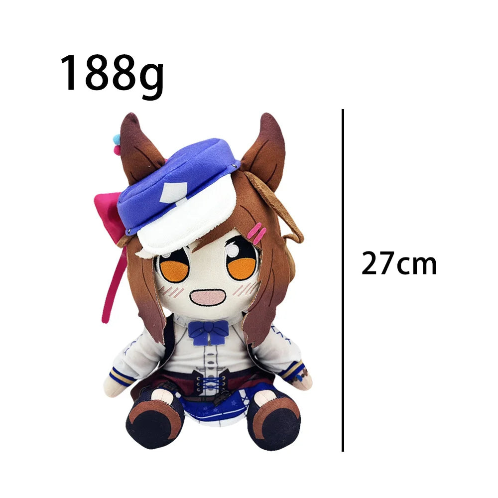 Kawaii Uma musume Plush Toy Anime Pretty Derby Character Merchandise Rice Shower Oguri Cap Maruzensky Toys Birthday Xmas Gift
