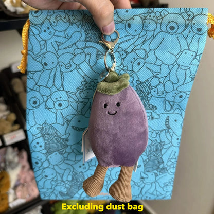 Hot tea bag Jc Cute Plush Toy label cute girl bag charm plush toy keychain Kawaii plush toy Limited New Gift bag