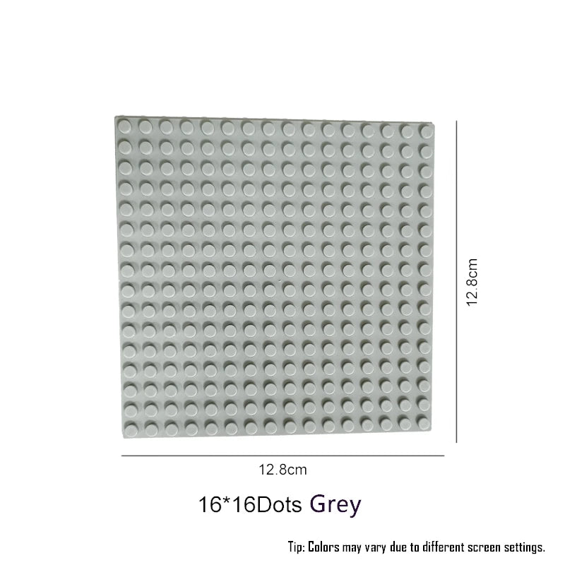 32x32x16x16 Dots Classic Base Plates MOC DIY Plastic Bricks Baseplates City Dimensions Building Blocks Figures Construction Toys