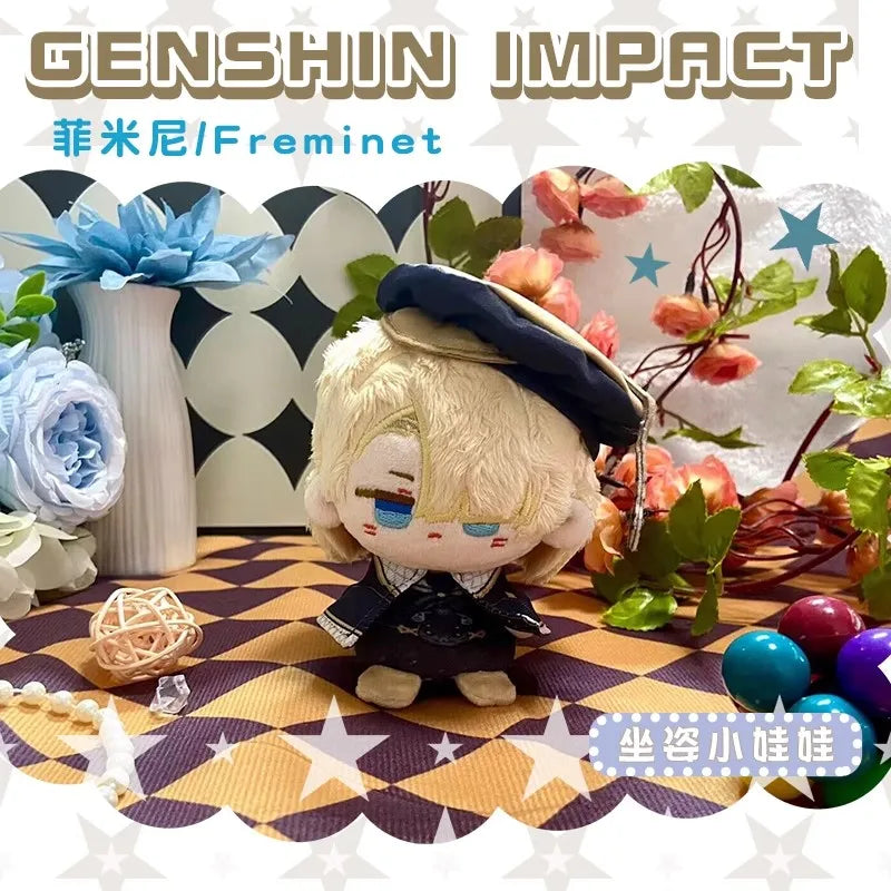 Genshin Impact Plush Doll Lumine Dainsleif Yoimiya Aether Alhaitham Kaveh Freminet Focalors Arlecchino Neuvillette Toy Kids Gift