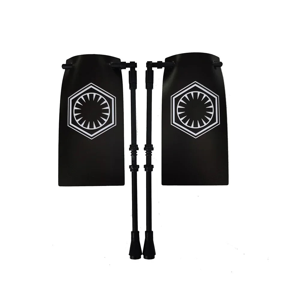 Brick Parts Headgear Clone Soldier Cape Lightsaber Flag Helmet Holes Plain Classic Piece Building Block Toy Accessory Bricklink