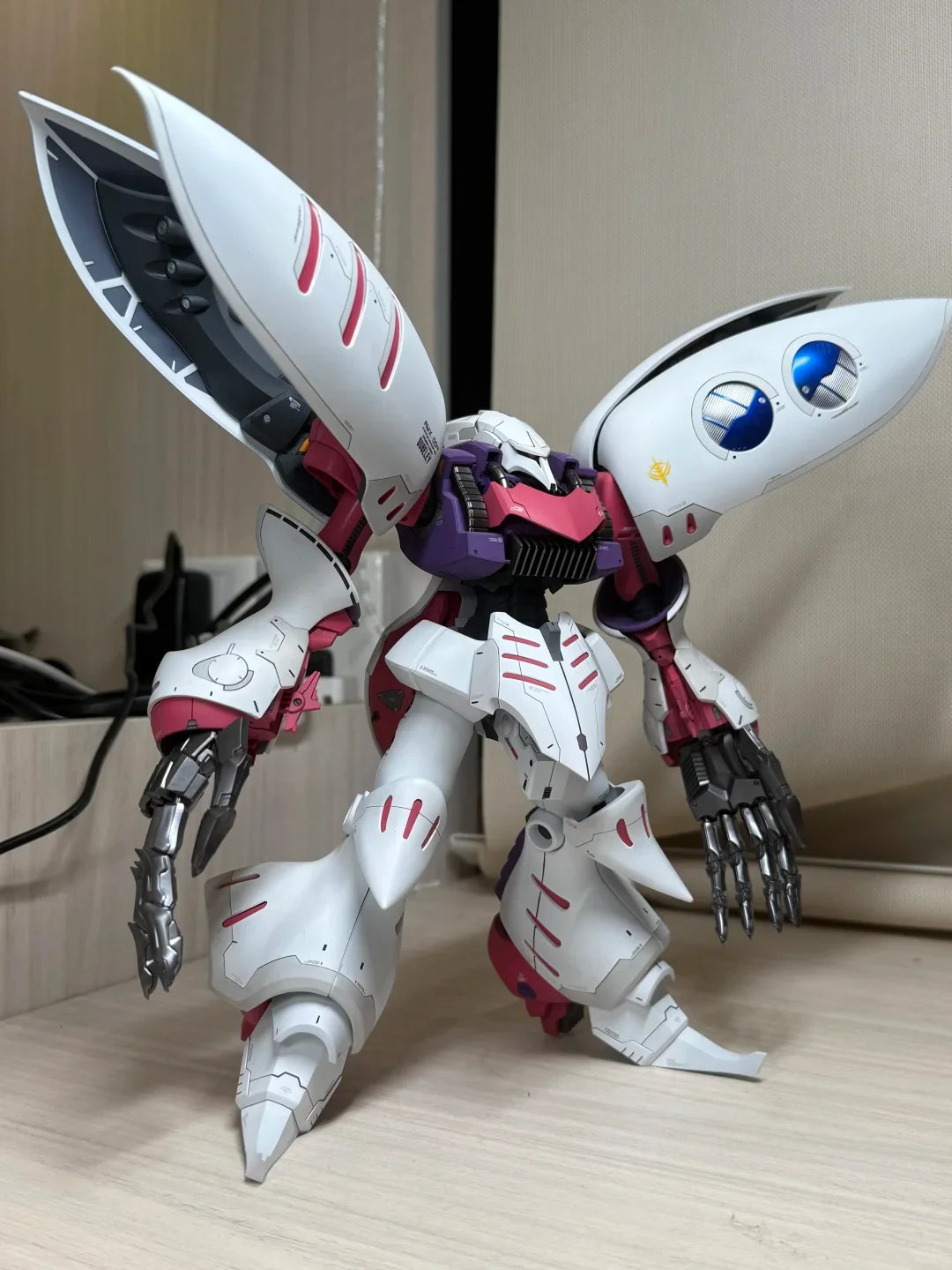 JMS Qubeley Assembly Model Kit HG 1/144 Scale Action Figures Plastic Toy Model Desktop Ornament Exquisite Collection Gifts Boys