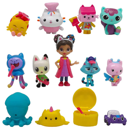 Gabby's Dollhouse Action Figure Cute Doll Collection Model Toys