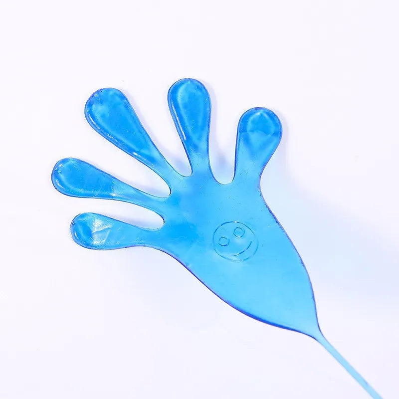 5-50 Pcs Kids Funny Sticky Hands toy Palm Elastic Sticky Squishy Slap Palm Toy Novelty Gift Party Toys Birthday For Children