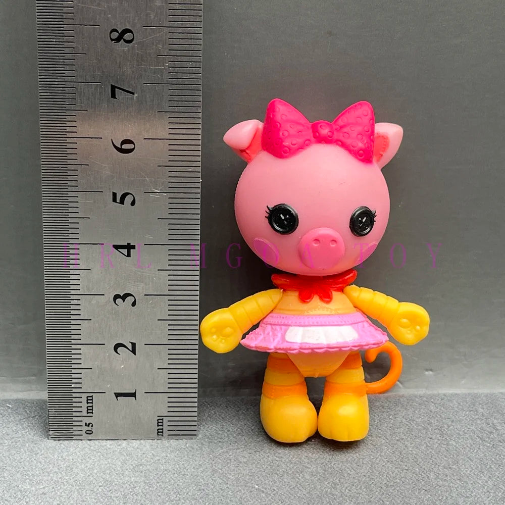 Original 8-10cm Can Choose Lalaloopsy Little Sister and Pet Dolls PVC Girls' Holiday Gift Collection Pvc Toys