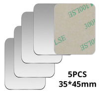 5pcs 35x45mm Silver