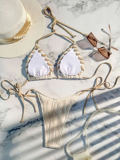 Sexy Bikinis 2026 Women's Swimwear Female Swimsuit For Swimming Wear Bathing Suits Brazilian Bikini Set Beachwear Pool Bather